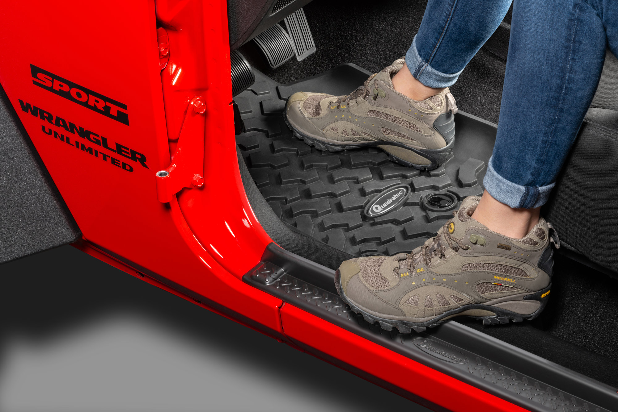 Quadratec Ultimate All Weather Floor Liners for 0713 Jeep Wrangler JK Quadratec